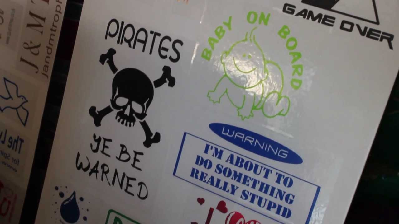 Diamond Label sticker printing - How to make great looking stickers for cars, gift bags, candles etc