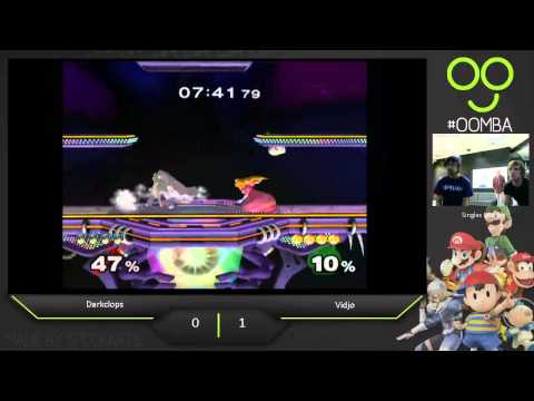 WNMO 3 - Vidjo (Peach) vs Darkclops (Falco, Marth) - SSBM