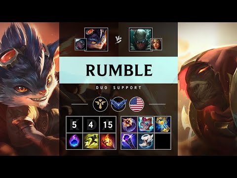 Rumble Support vs Pyke - NA Diamond Patch 25.13