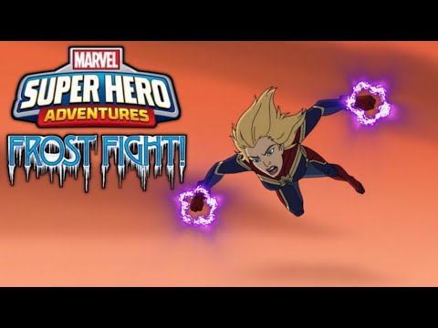 The Avengers try to reach Yolnir. | Super Hero Adventures: Frost Fight!