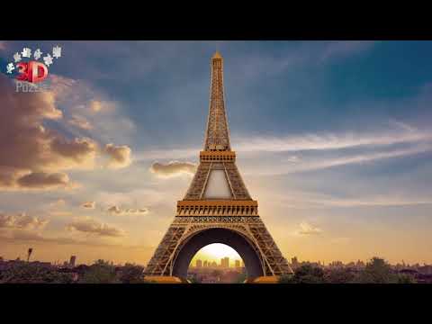 Ravensburger "3D" Dėlionė 216 vnt. - Eifelio bokštas video