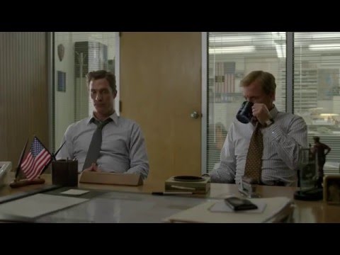 True Detective - Rust Cohle gets scolded