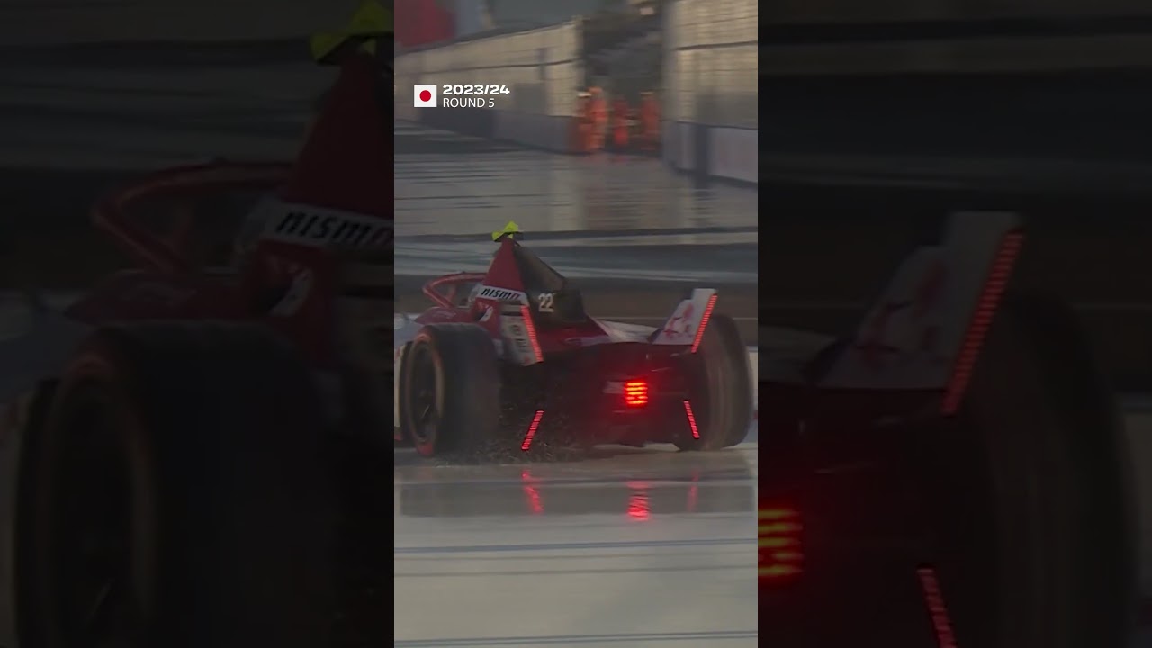 Nobody told Formula E cars they can't drift