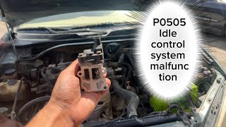 dtc p0505 – xato kodini izohlash