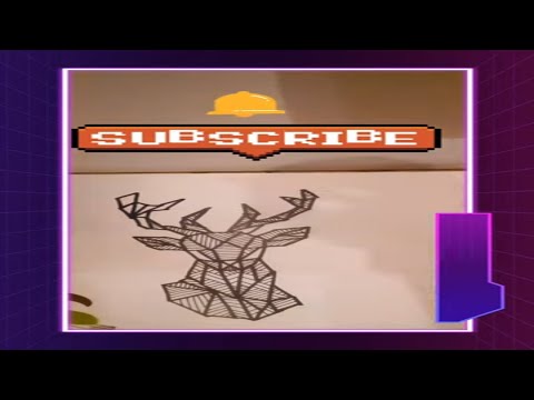 Draw geometrical shapes - 2 || Geometric design drawing easy 3d || shorts || BWB || 3d drawing