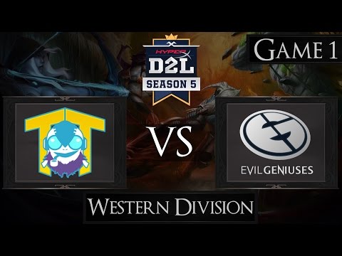 Dota 2 D2L Team Tinker vs EG | Season 5