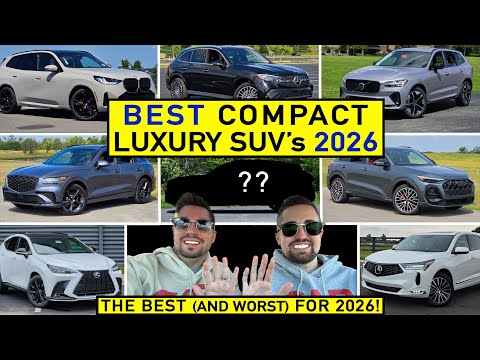 BEST Luxury Compact SUVs for 2026 -- Our TOP 9 PICKS After Reviewing ALL of Them!