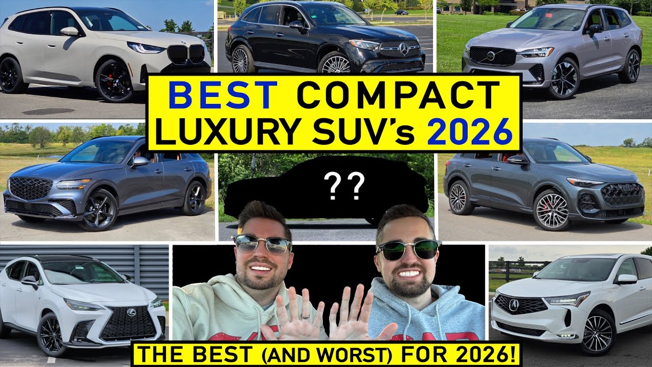 BEST Luxury Compact SUVs for 2026 -- Our TOP 9 PICKS After Reviewing ALL of Them!