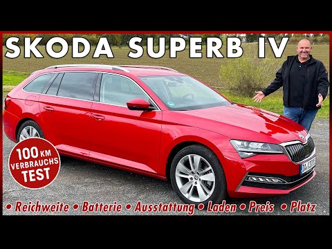 Skoda Superb Combi iV 100 km Verbrauch Test - Reichweite des PHEV im E-Modus | Batterie 2021 Review