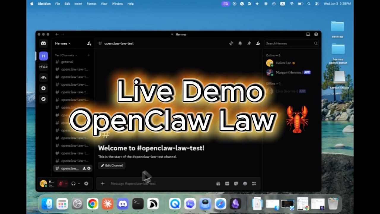 Demo 2 — Morgan Runs an Entire Law Firm Marketing Operation (YouTube thumbnail)