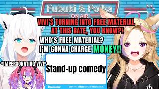 Fubuki & Polka's Stand-Up Comedy | Kitsune Tribe Secret Meeting EP 7 Highlights [Hololive]