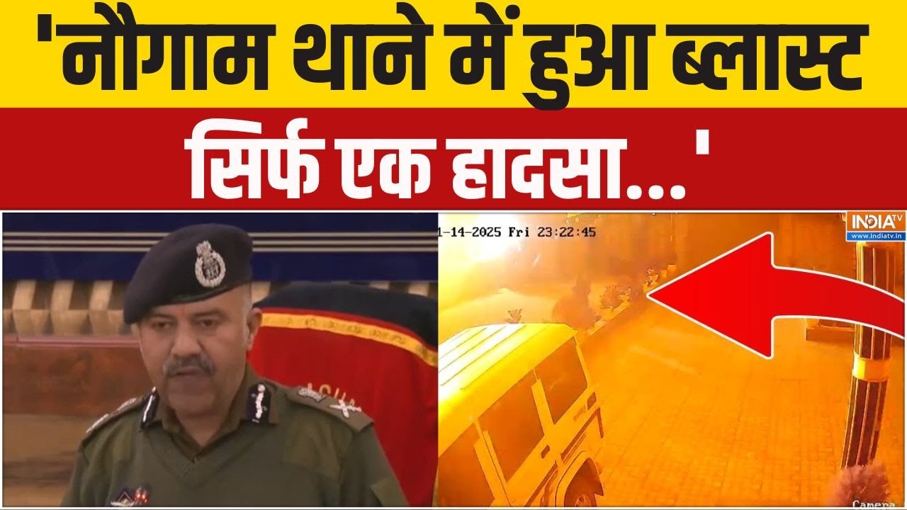 Jammu Kashmir DGP On Nowgam Blast: 'नौगाम थाने में हुआ ब्लास्ट सिर्फ एक हाद?