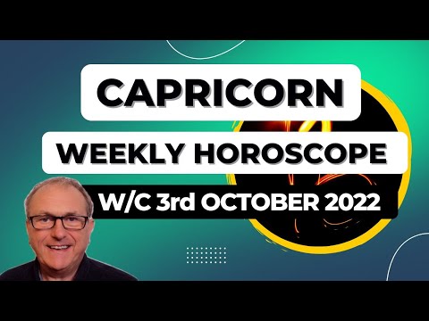 Weekly Horoscope from October 3, 2022