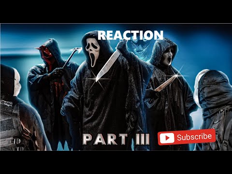 REACTION \\ GHOSTFACE GANG vs THE COLLECTOR PART 3 #roadto1k #horrorcommunity #ghostface