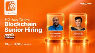 ING Hubs Türkiye Blockchain Senior Hiring | Canlı Yayın