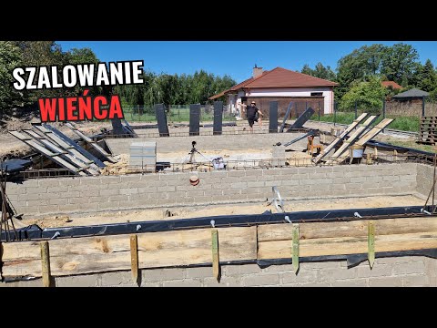 Formwork of the foundation ring