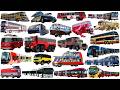 STRANGEST BUSES BIGGEST And LONGEST Buses Big Bus Superbus Learning Vehicle Types Of Bus