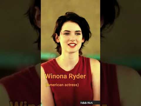 Who is Winona Ryder? ✨ #shorts