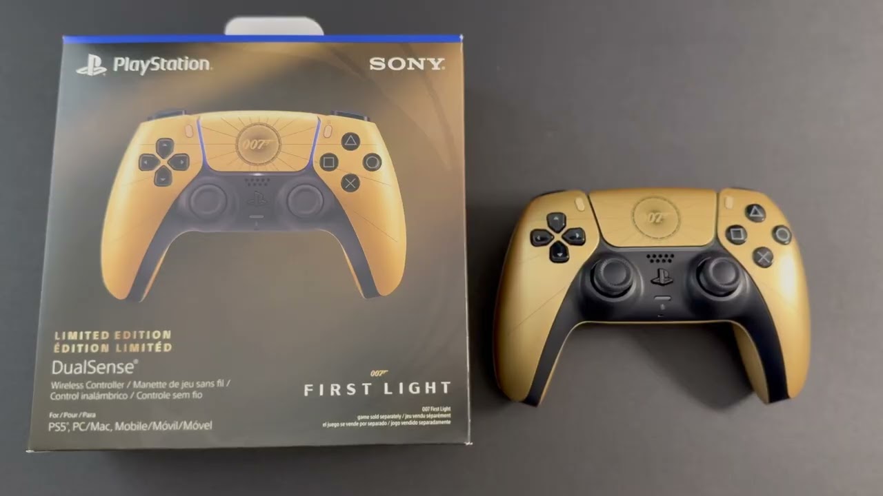 007 First Light DualSense Controller - Unboxing and Review