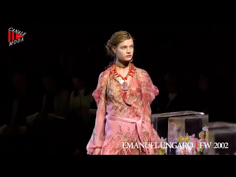 EMANUEL UNGARO Fall 2002 Paris - Canale Moda