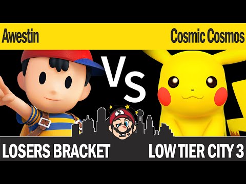 LTC3 Smash4 - Awestin (Ness) vs Cosmic Cosmos (Pikachu, Lucario) - Losers Bracket
