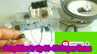Download lagu Cara membuat amplifier tip41-42 mono Super Bass mp3