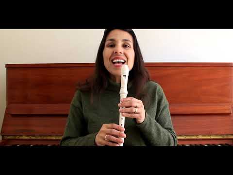 Flauta doce para crianças pequenas. Video 1