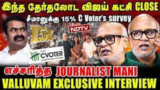 Download lagu இந்த தேர்தலோட விஜய் கட்சி CLOSE | சீமானுக்கு 15% C-Voter’s survey | Journalist mani interview mp3 Download lagu இந்த தேர்தலோட விஜய் கட்சி CLOSE | சீமானுக்கு 15% C-Voter’s survey | Journalist mani interview mp3