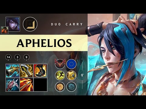 Aphelios ADC vs Ziggs - EUW Grandmaster Patch 25.22