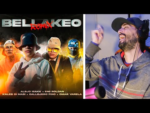Reaccion a Alejo Isakk ❌ Roldan Emi❌ Kaleb Di Masi ❌ Callejero Fino ❌ Omar Varela - Bellakeo (Remix)