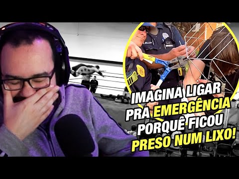 LUDGERO REAGE AO CARA PRESO NUMA LIXEIRA E MUITO MAIS - Cortes do Ludgero