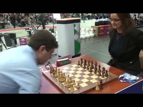 GM Jaime Santos Latasa - WIM  Alena Mrvova |  European Championships