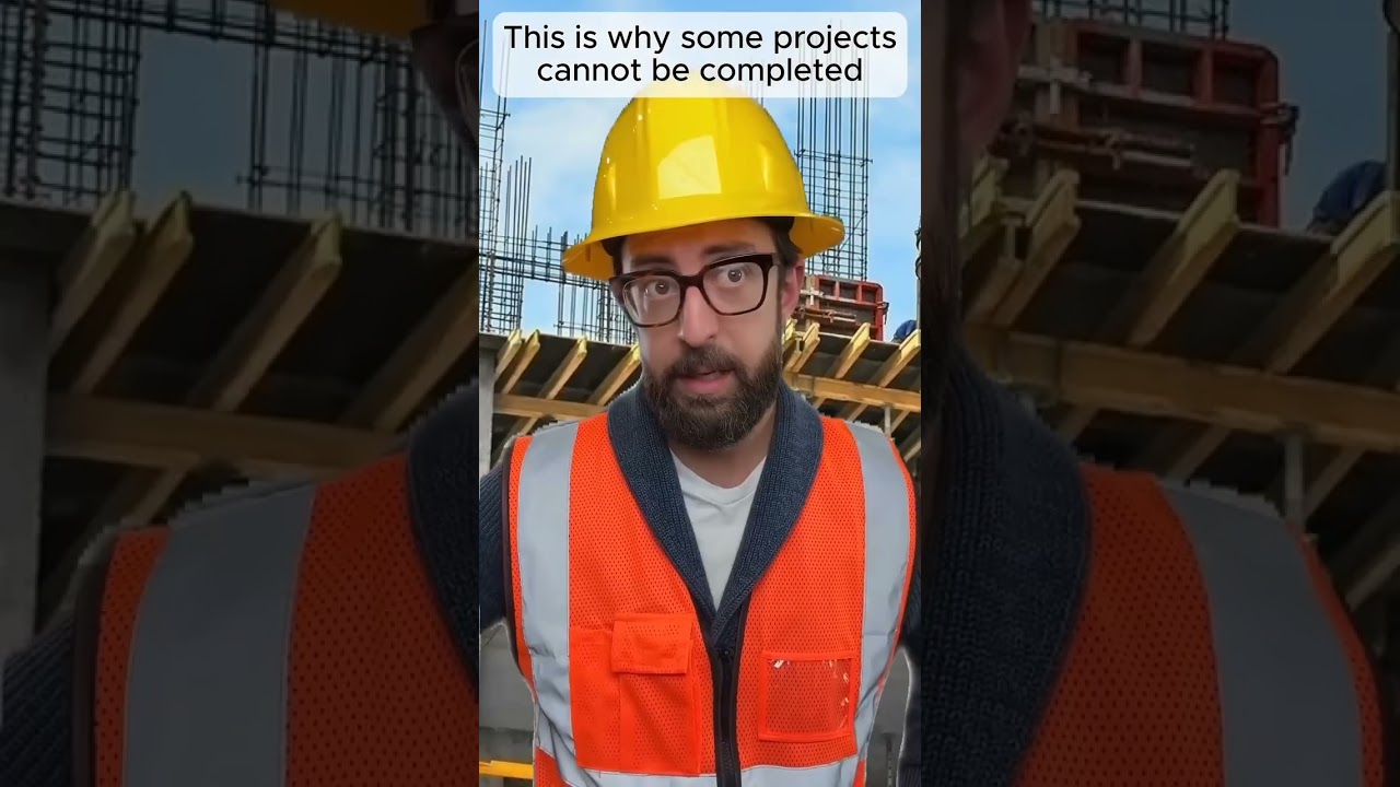This is why some projects cannot be completed  #adamrose #workers #construction #viralshorts #fyp