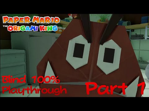 Paper Mario: The Origami King - Blind 100% Playthrough Part 1