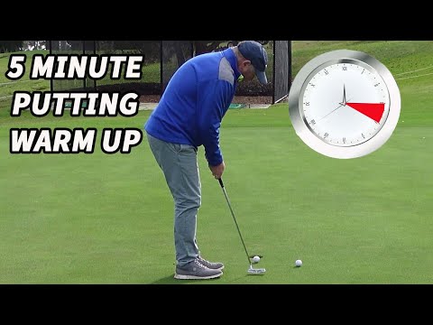 My 5 Minute Pre-Round Putting Warm Up