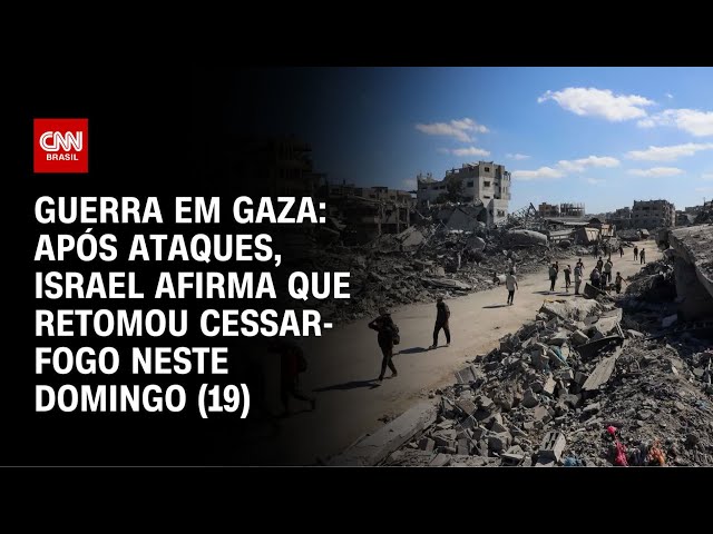 Israel afirma que retomou cessar-fogo em Gaza após ataques | CNN PRIME TIME