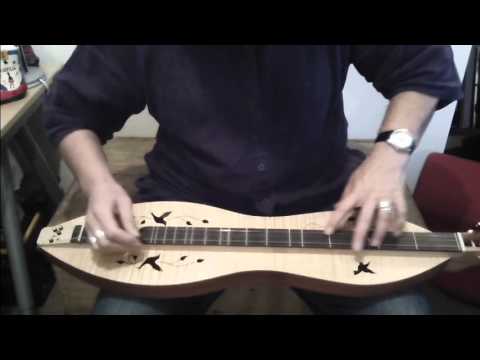How to play Case Of You on dulcimer - Chris While