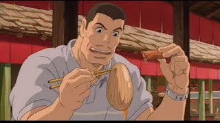 『千と千尋の神隠し』で父が食べていた謎肉の正体が判明！まさかの・・・【サルラジ】