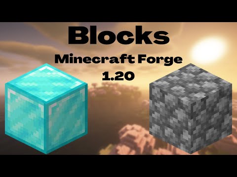1.20 Minecraft Forge Modding Tutorial - Blocks