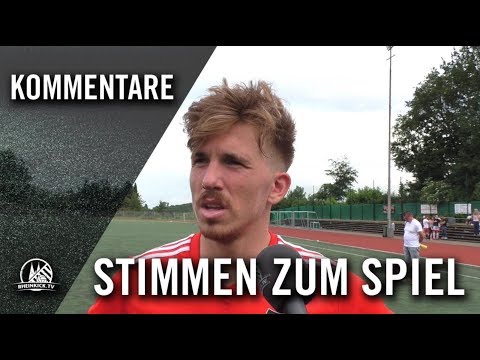 Die Stimmen zum Spiel (TV Herkenrath - FC Ende Hahn, Mittelrheinliga)