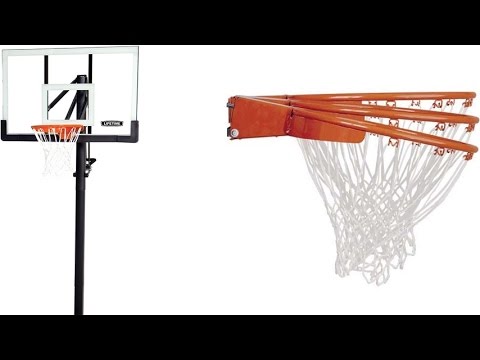 Lifetime 71525 In Ground Basketball System With 54 Inch Shatter Guard Backboard