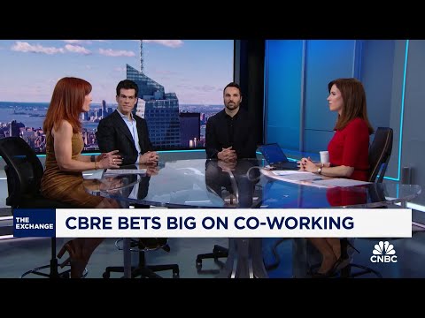 CBRE bets big on co-working