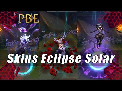 Teaser -  Skins Eclipse Solar "Leona, Camille, Lissandra"