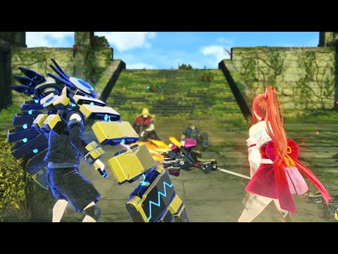 Rex and shulk fight glimmer and nikol - Xenoblade chronicle 3 future redeemed