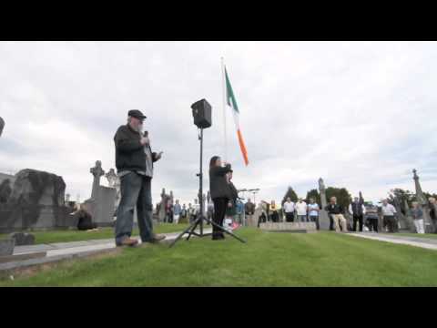 Anthony McIntyre addresses the National Hunger Strike Commemoration