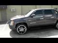 DUBSandTIRES Com 2011 Chevy Avalanche Silverado Review 24 Helo HE 866 Chrome Asanti Forgiato Rims