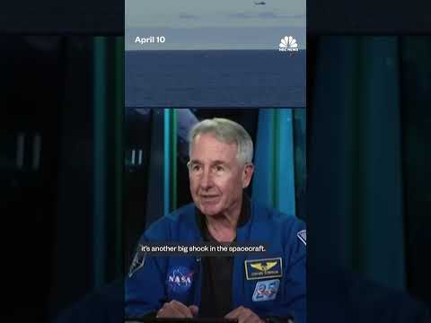 Former NASA astronaut describes what it is like to return to Earth from space