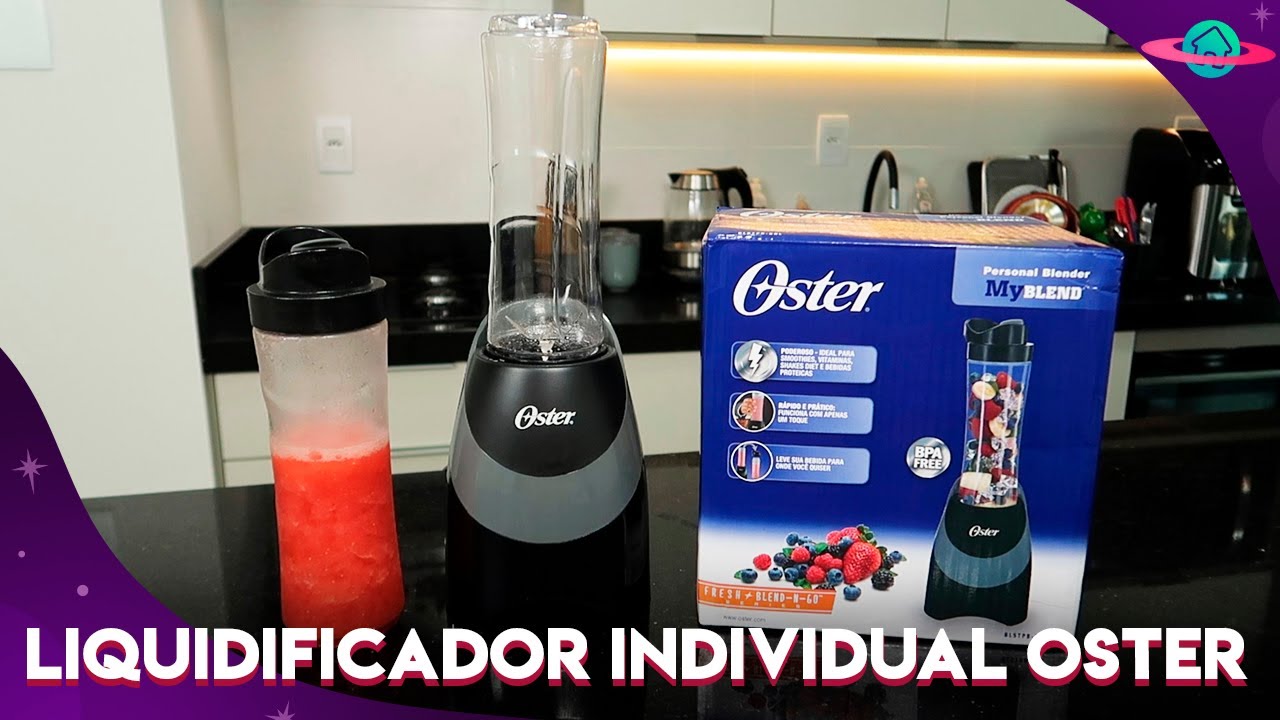 LIQUIDIFICADOR OSTER PERSONAL BLENDER MYBLEND É BOM? (UNBOXING E TESTE COMPLETO)