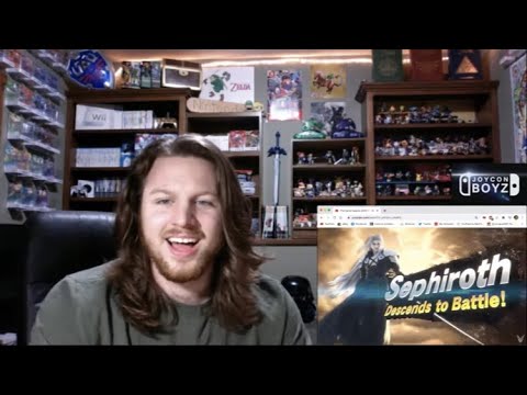 Sephiroth in Smash LIVE REACTION
