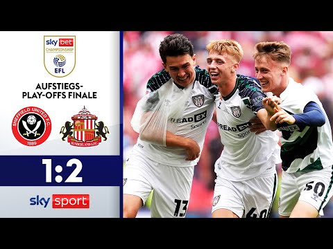 90+5! Sunderland zurück im Oberhaus! | Sheffield Utd - Sunderland | Championship Aufstiegs-Play-Offs